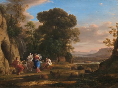 The Judgment of Paris by Claude Lorrain